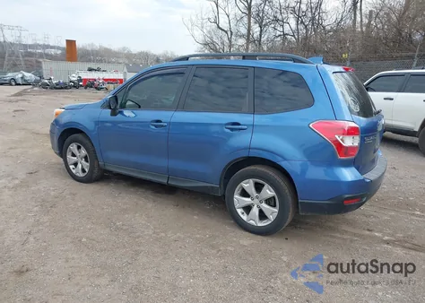2016 Subaru Forester 2.5I Premium z USA, uszkodzony, nr VIN JF2SJAFC2GH543568